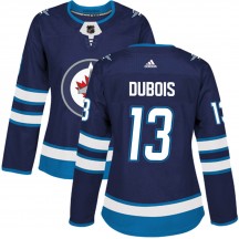 Women's Adidas Winnipeg Jets Pierre-Luc Dubois Navy Home Jersey - Authentic
