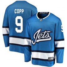 Men's Fanatics Branded Winnipeg Jets Andrew Copp Blue Alternate Jersey - Breakaway