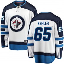 Youth Fanatics Branded Winnipeg Jets Cole Kehler White Away Jersey - Breakaway