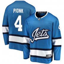 Youth Fanatics Branded Winnipeg Jets Neal Pionk Blue Alternate Jersey - Breakaway