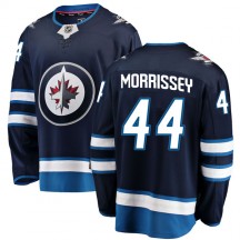 Youth Fanatics Branded Winnipeg Jets Josh Morrissey Blue Home Jersey - Breakaway