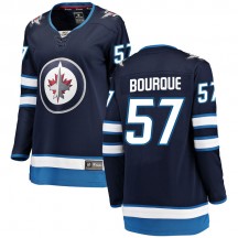 Women's Fanatics Branded Winnipeg Jets Gabriel Bourque Blue Home Jersey - Breakaway