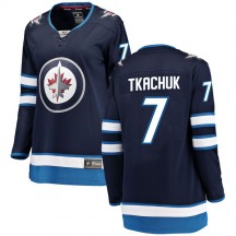 Women's Fanatics Branded Winnipeg Jets Keith Tkachuk Blue Home Jersey - Breakaway