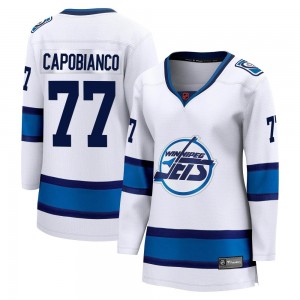 Women's Fanatics Branded Winnipeg Jets Kyle Capobianco White Special Edition 2.0 Jersey - Breakaway