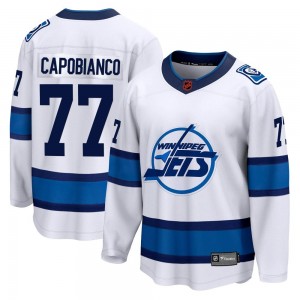 Men's Fanatics Branded Winnipeg Jets Kyle Capobianco White Special Edition 2.0 Jersey - Breakaway