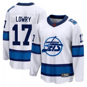 Men's Fanatics Branded Winnipeg Jets Adam Lowry White Special Edition 2.0 Jersey - Breakaway