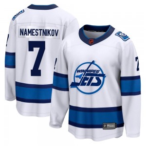 Men's Fanatics Branded Winnipeg Jets Vladislav Namestnikov White Special Edition 2.0 Jersey - Breakaway