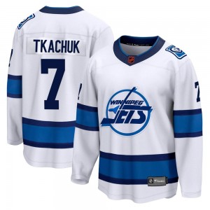 Men's Fanatics Branded Winnipeg Jets Keith Tkachuk White Special Edition 2.0 Jersey - Breakaway