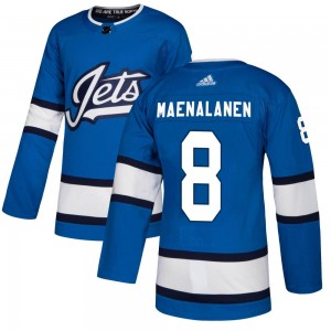 Men's Adidas Winnipeg Jets Saku Maenalanen Blue Alternate Jersey - Authentic