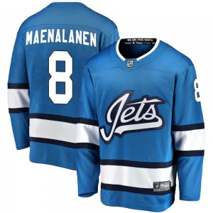 Youth Fanatics Branded Winnipeg Jets Saku Maenalanen Blue Alternate Jersey - Breakaway