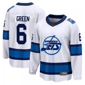 Youth Fanatics Branded Winnipeg Jets Ted Green White Special Edition 2.0 Jersey - Breakaway