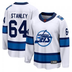 Youth Fanatics Branded Winnipeg Jets Logan Stanley White Special Edition 2.0 Jersey - Breakaway