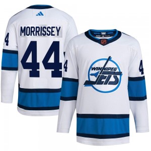 Men's Adidas Winnipeg Jets Josh Morrissey White Reverse Retro 2.0 Jersey - Authentic