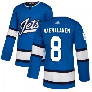 Youth Adidas Winnipeg Jets Saku Maenalanen Blue Alternate Jersey - Authentic