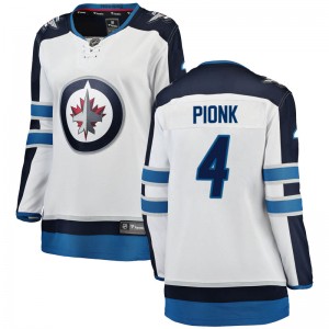 Women's Fanatics Branded Winnipeg Jets Neal Pionk White Away Jersey - Breakaway